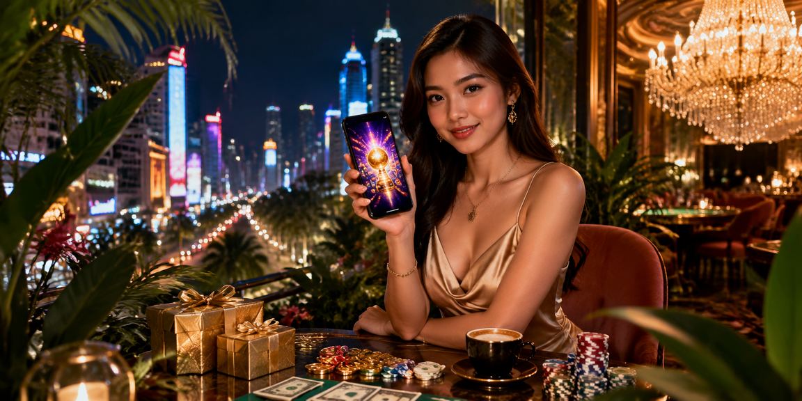 Pengguna Malaysia mengakses platform taruhan melalui telefon pintar di Kuala Lumpur